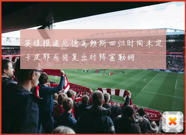 英媒报道厄德高赖斯回归时间未定卡皮耶或将复出对阵富勒姆